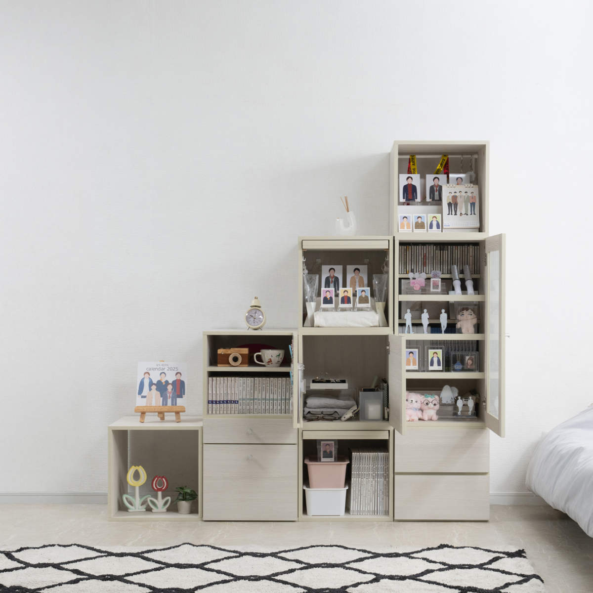 キューブラック 幅39cm 引出しタイプ 推し活収納 収納ボックス 組み合わせ A4対応 棚 ラック BOX 引出し 2段 推し シェルフ 収納 飾り棚 ディスプレイラック 多目的ラック キューブラック 幅39cm 引出しタイプ 推し活収納 収納ボックス 組み合わせ A4対応 棚 ラック BOX 引出し 2段 推し シェルフ 収納 飾り棚 ディスプレイラック 多目的ラック