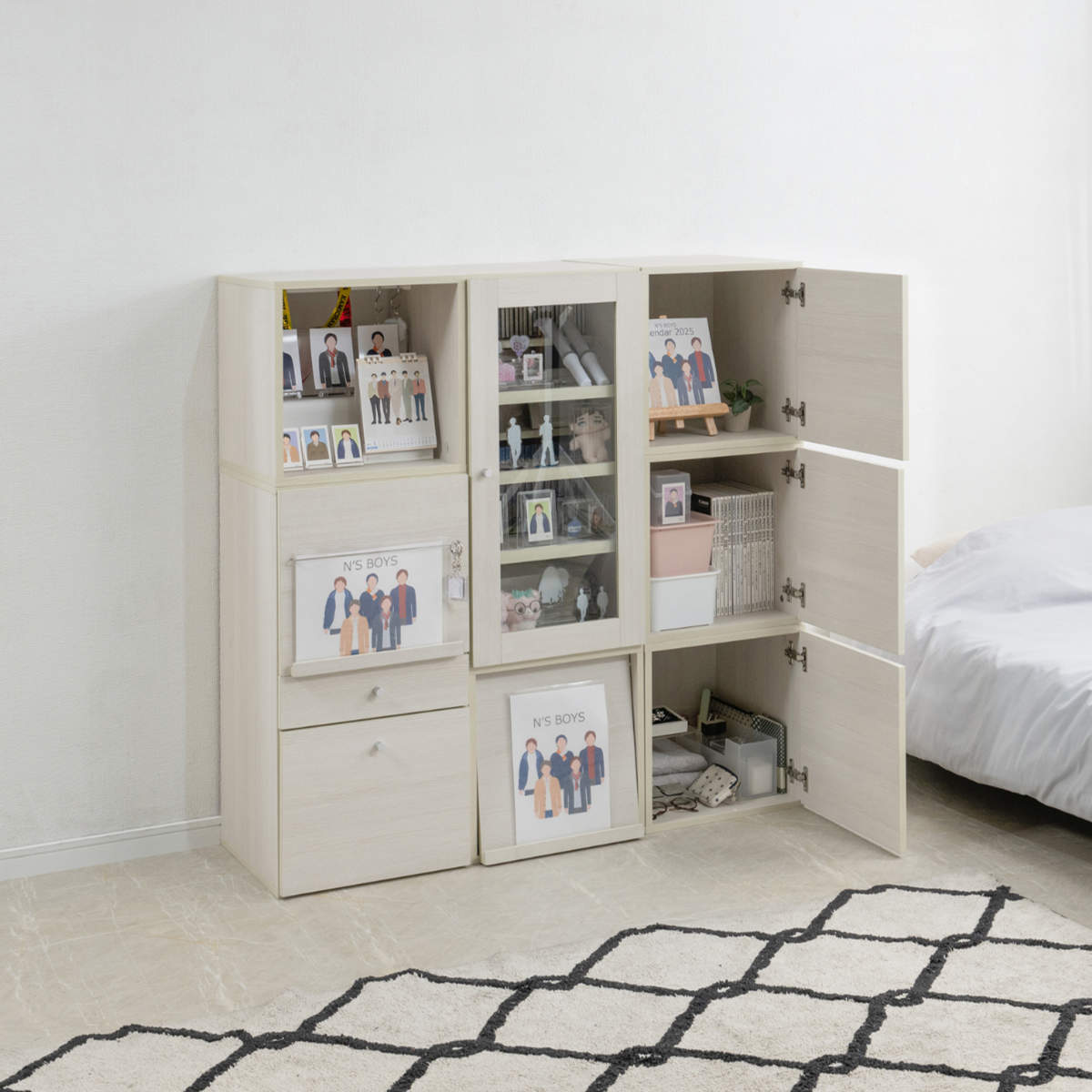 キューブラック 幅39cm 引出しタイプ 推し活収納 収納ボックス 組み合わせ A4対応 棚 ラック BOX 引出し 2段 推し シェルフ 収納 飾り棚 ディスプレイラック 多目的ラック キューブラック 幅39cm 引出しタイプ 推し活収納 収納ボックス 組み合わせ A4対応 棚 ラック BOX 引出し 2段 推し シェルフ 収納 飾り棚 ディスプレイラック 多目的ラック