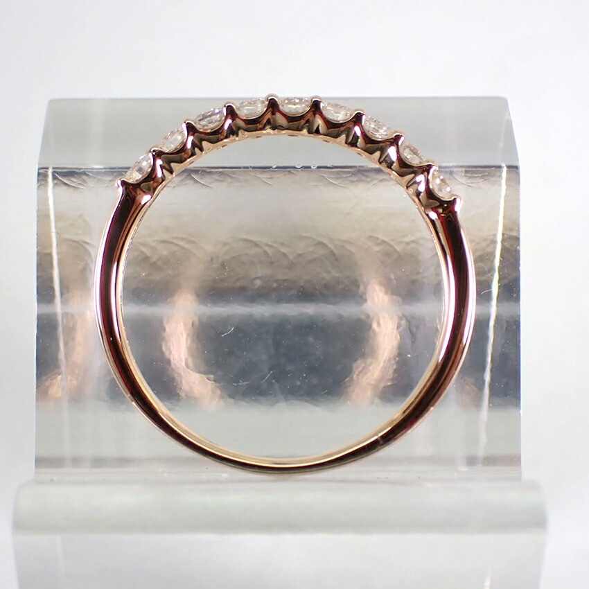 ダイヤモンド/1.00ct エタニティ リング K18WG 11号 I4403 ダイヤモンド/1.00ct エタニティ リング K18WG 11号 I4403