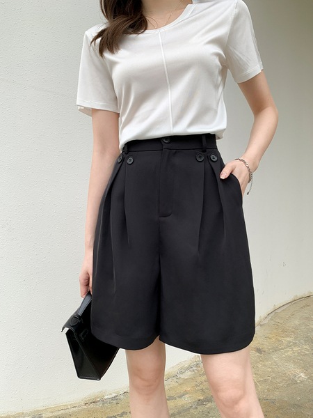 LIERKISS 【タイパンツ スパイシーシザーパンツ】上質な生地着痩せ着痩せパンツシリーズ N217 LIERKISS 【タイパンツ スパイシーシザーパンツ】上質な生地着痩せ着痩せパンツシリーズ N217