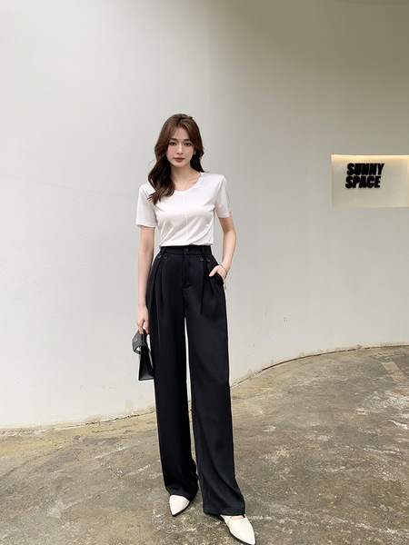 LIERKISS 【タイパンツ スパイシーシザーパンツ】上質な生地着痩せ着痩せパンツシリーズ N217 LIERKISS 【タイパンツ スパイシーシザーパンツ】上質な生地着痩せ着痩せパンツシリーズ N217