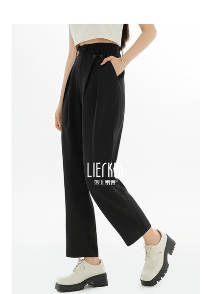 LIERKISS 【タイパンツ スパイシーシザーパンツ】上質な生地着痩せ着痩せパンツシリーズ N217 LIERKISS 【タイパンツ スパイシーシザーパンツ】上質な生地着痩せ着痩せパンツシリーズ N217