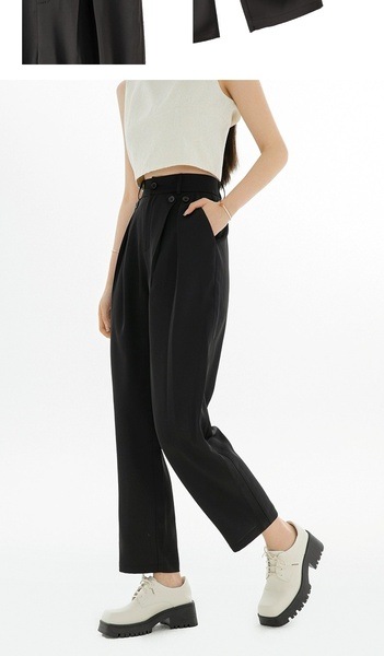 LIERKISS 【タイパンツ スパイシーシザーパンツ】上質な生地着痩せ着痩せパンツシリーズ N217 LIERKISS 【タイパンツ スパイシーシザーパンツ】上質な生地着痩せ着痩せパンツシリーズ N217