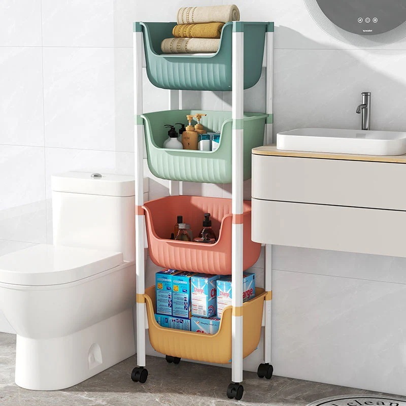 家庭用カートラックは収納が便利で荷重力が強い複数色から選べます丈夫で長持ち