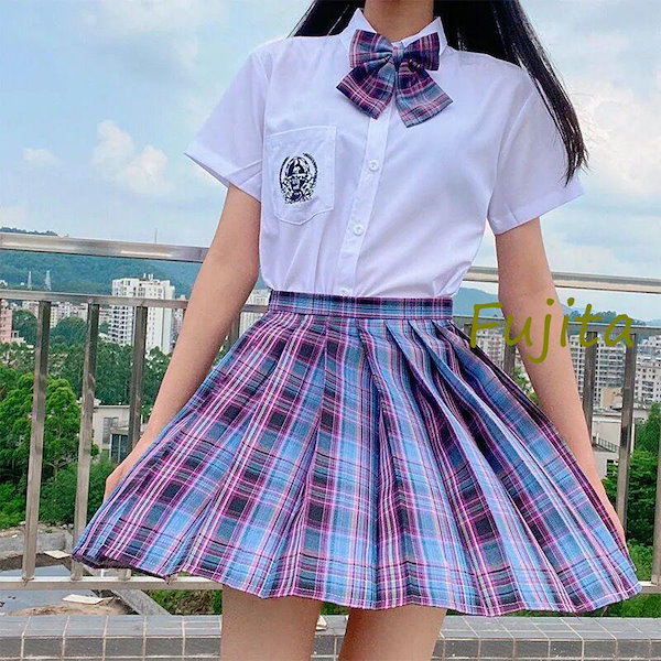 X-GIRL ミニスカート チェック パープル　スクールスカート　タータン X-girl PLAIDMINISKIRT/タータンチェックミニスカート PURPLE