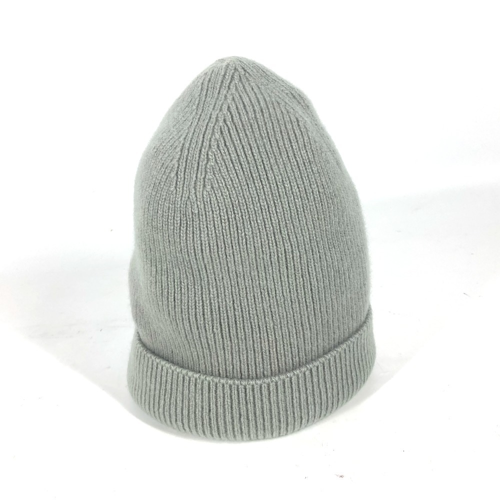 ニット帽 ロゴ ビーニー 帽子 ニット帽 ニットキャップ カシミヤ グリーン系