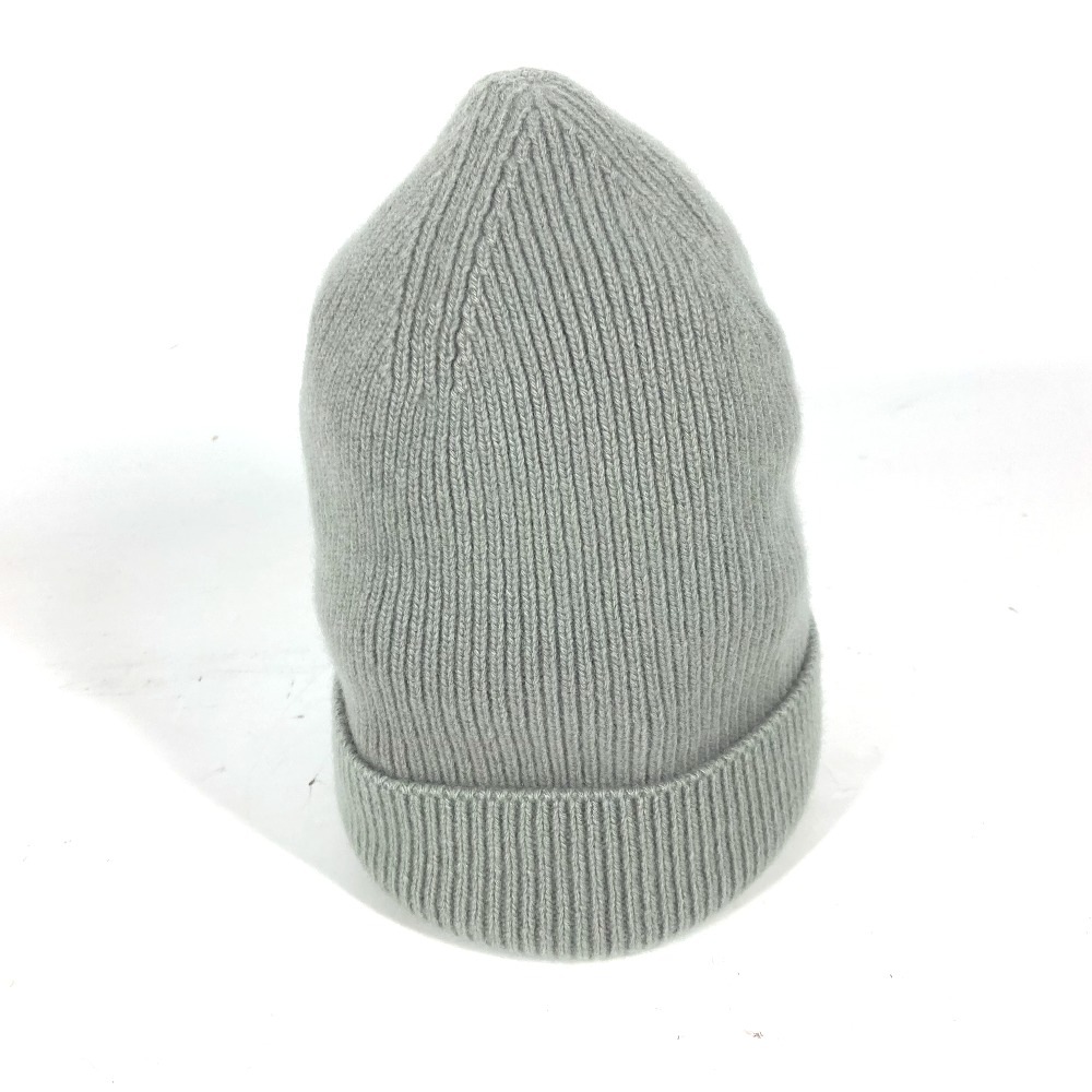 ニット帽 ロゴ ビーニー 帽子 ニット帽 ニットキャップ カシミヤ グリーン系