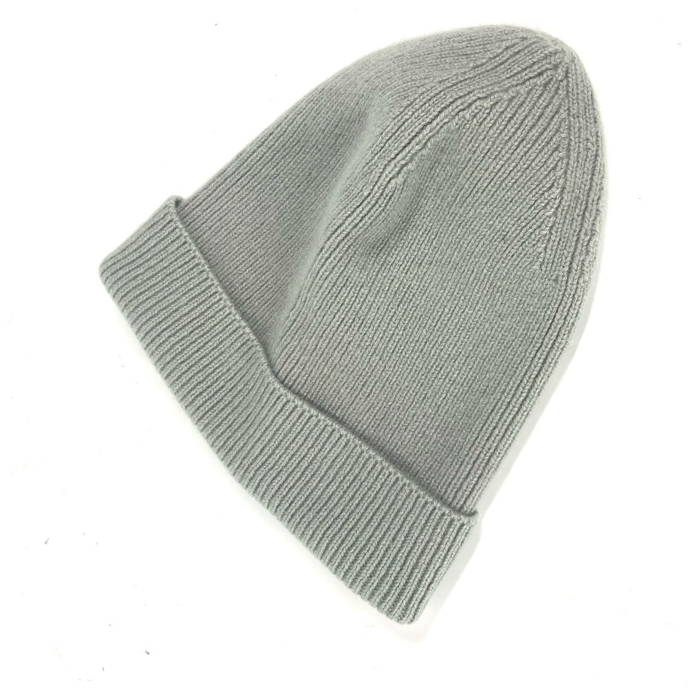ニット帽 ロゴ ビーニー 帽子 ニット帽 ニットキャップ カシミヤ グリーン系