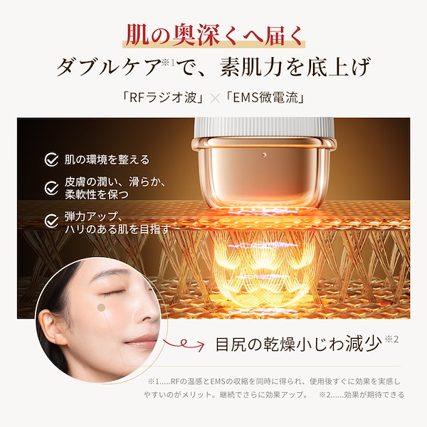 Qoo10] ANLAN 【新登場 ポケット美容】 ミニRF美顔器