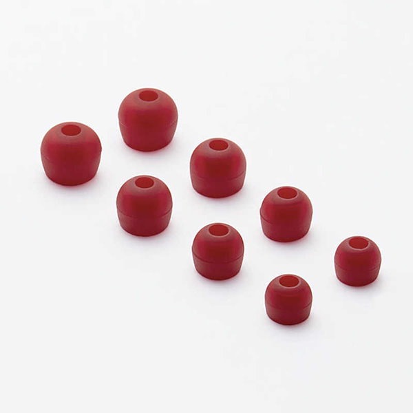 ラディウス　イヤホン カナル型 レッド [φ3.5mm ミニプラグ]　HP-NHR11