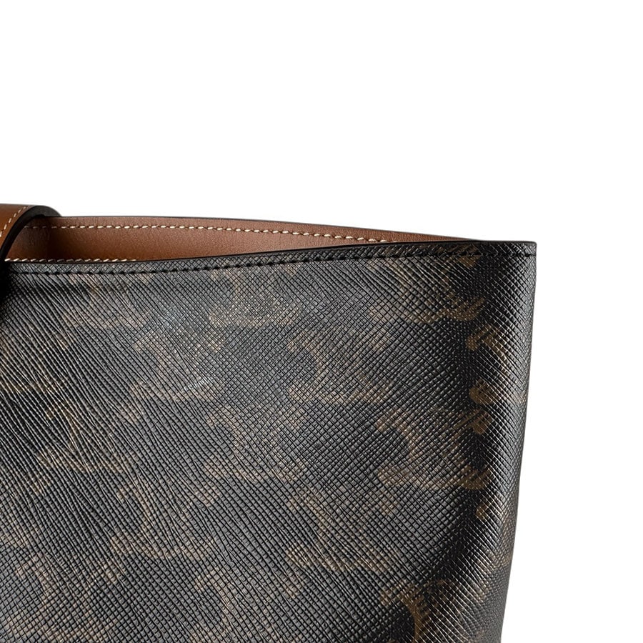 セリーヌ CELINE ショルダーバッグ トートバッグ ミュージアムバッグ PVC/レザー ブラック/ブラウン ユニセックス z5472 セリーヌ CELINE ショルダーバッグ トートバッグ ミュージアムバッグ PVC/レザー ブラック/ブラウン ユニセックス z5472