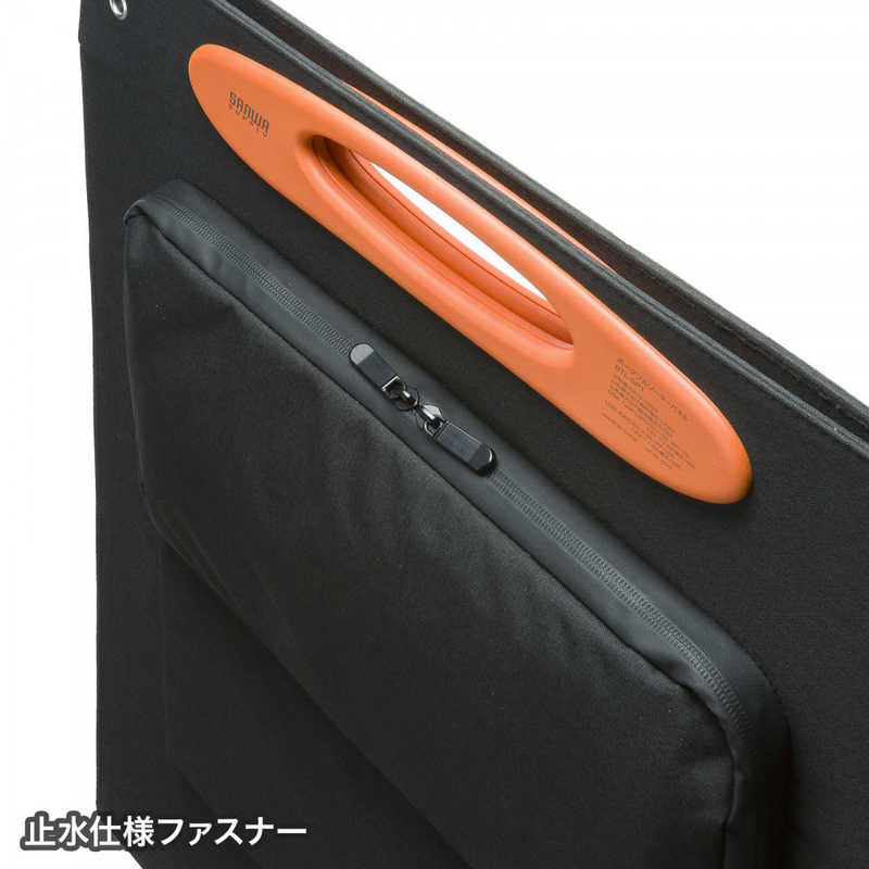 サンワサプライ　ポータブルソーラーパネル（100W）　BTL-SP1