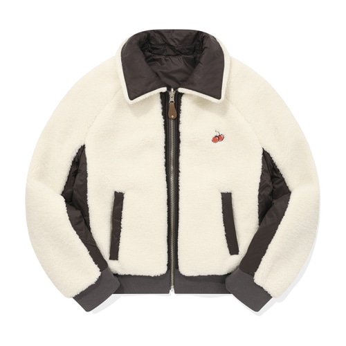 CHERRY REVERSIBLE OUTDOOR JACKET