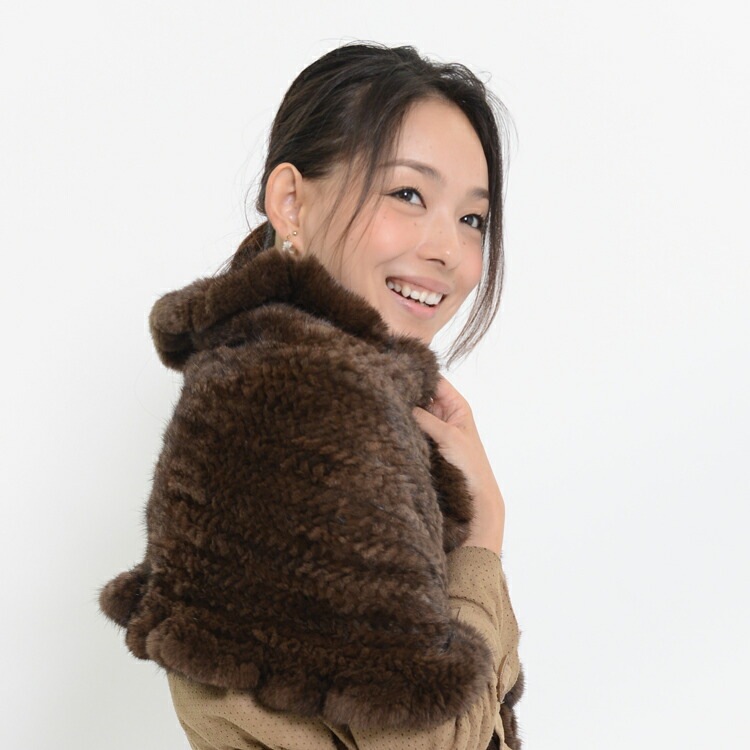 ミンク ファー 編み込み ケープ フリル ストール マフラー 送料無料 レディース ギフト プレゼント ミンク ファー 編み込み ケープ フリル ストール マフラー 送料無料 レディース ギフト プレゼント