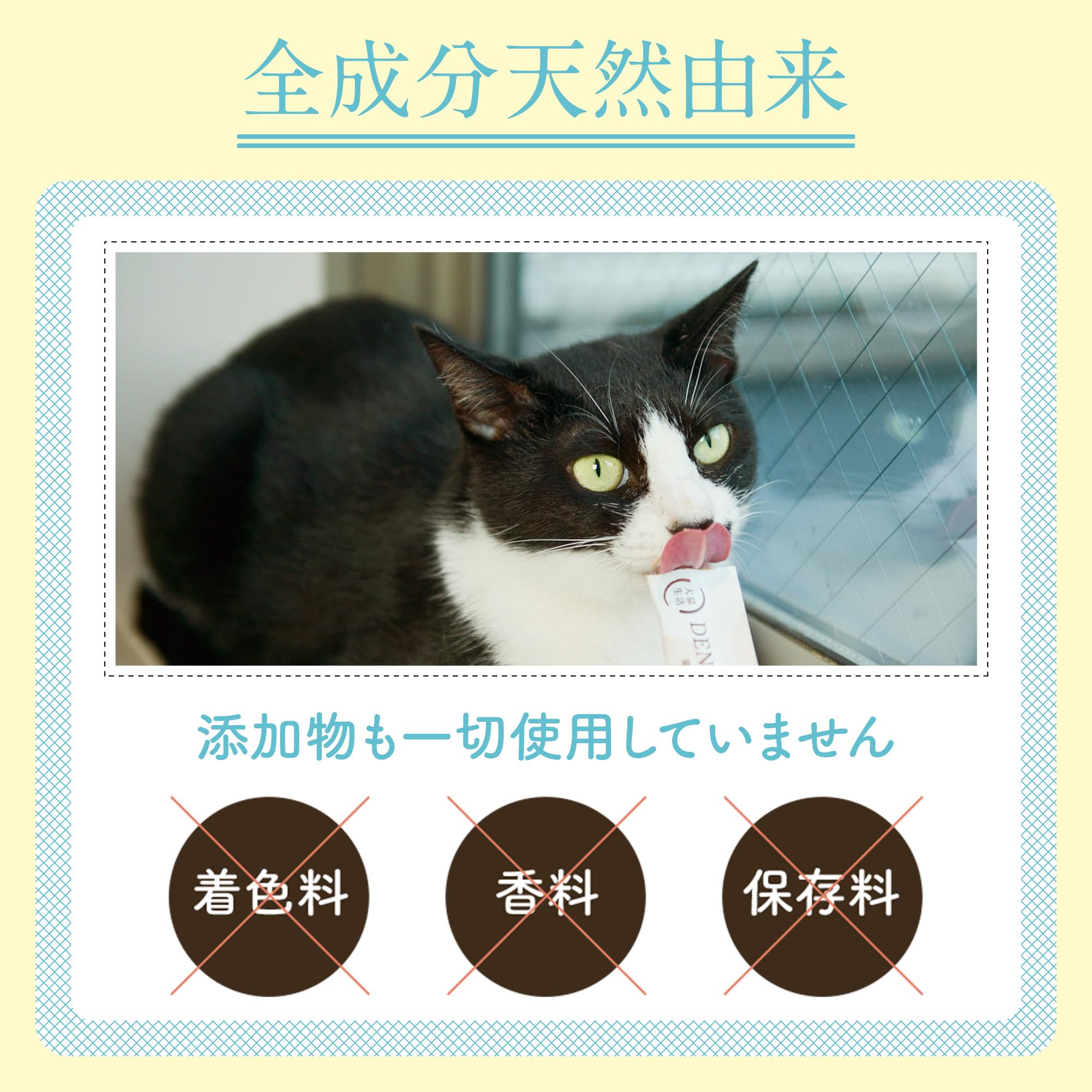 ［獣医師×ペット栄養管理士監修］ 犬猫生活 猫用 デンタルピューレ チキン＆まぐろブレンド 30本×1袋