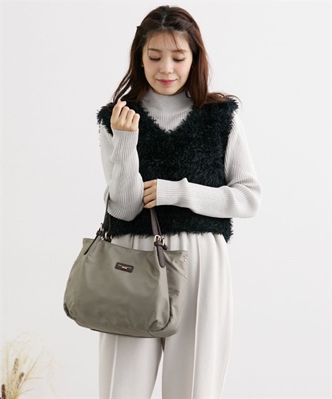 トートバッグ インナーポーチ付2WAYバッグ A4対応 トートバッグ インナーポーチ付2WAYバッグ A4対応