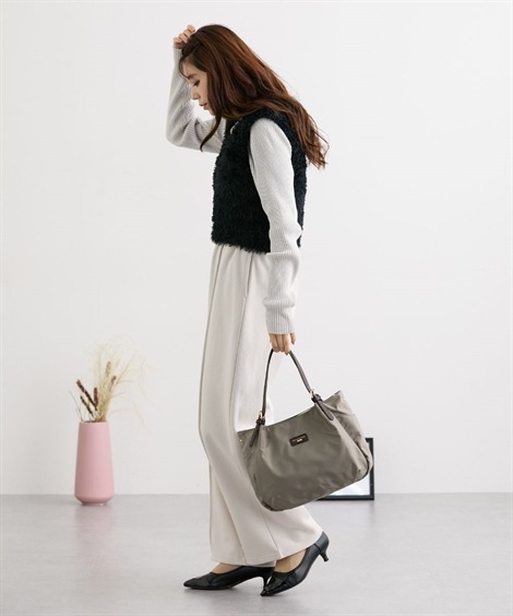 トートバッグ インナーポーチ付2WAYバッグ A4対応 トートバッグ インナーポーチ付2WAYバッグ A4対応