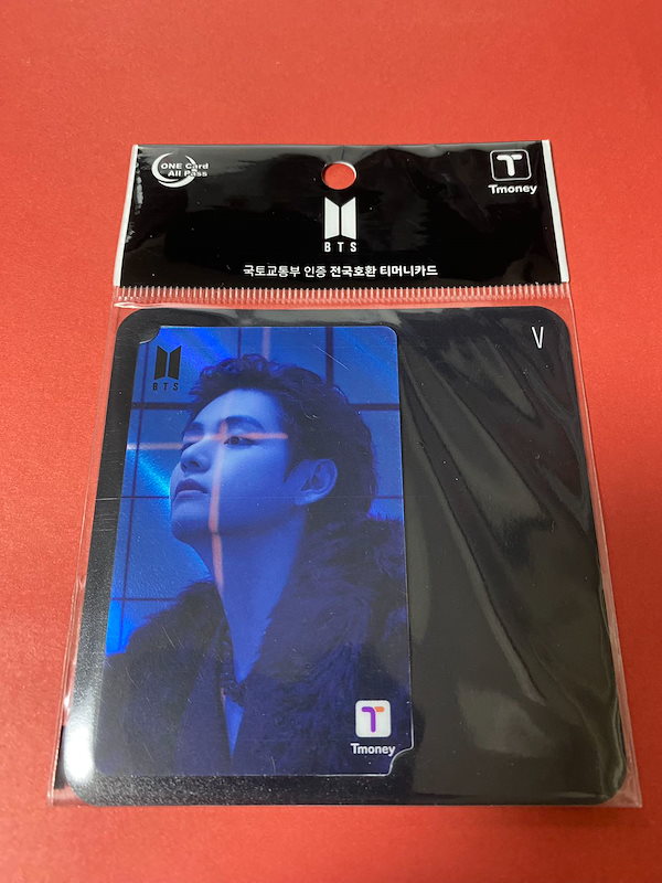 【未使用・全メンバー】BTS Tmoneyカード Proof 韓国ICカード BTSのTmoneyカードが発売決定！！発売日・購入方法 | BTS 防弾