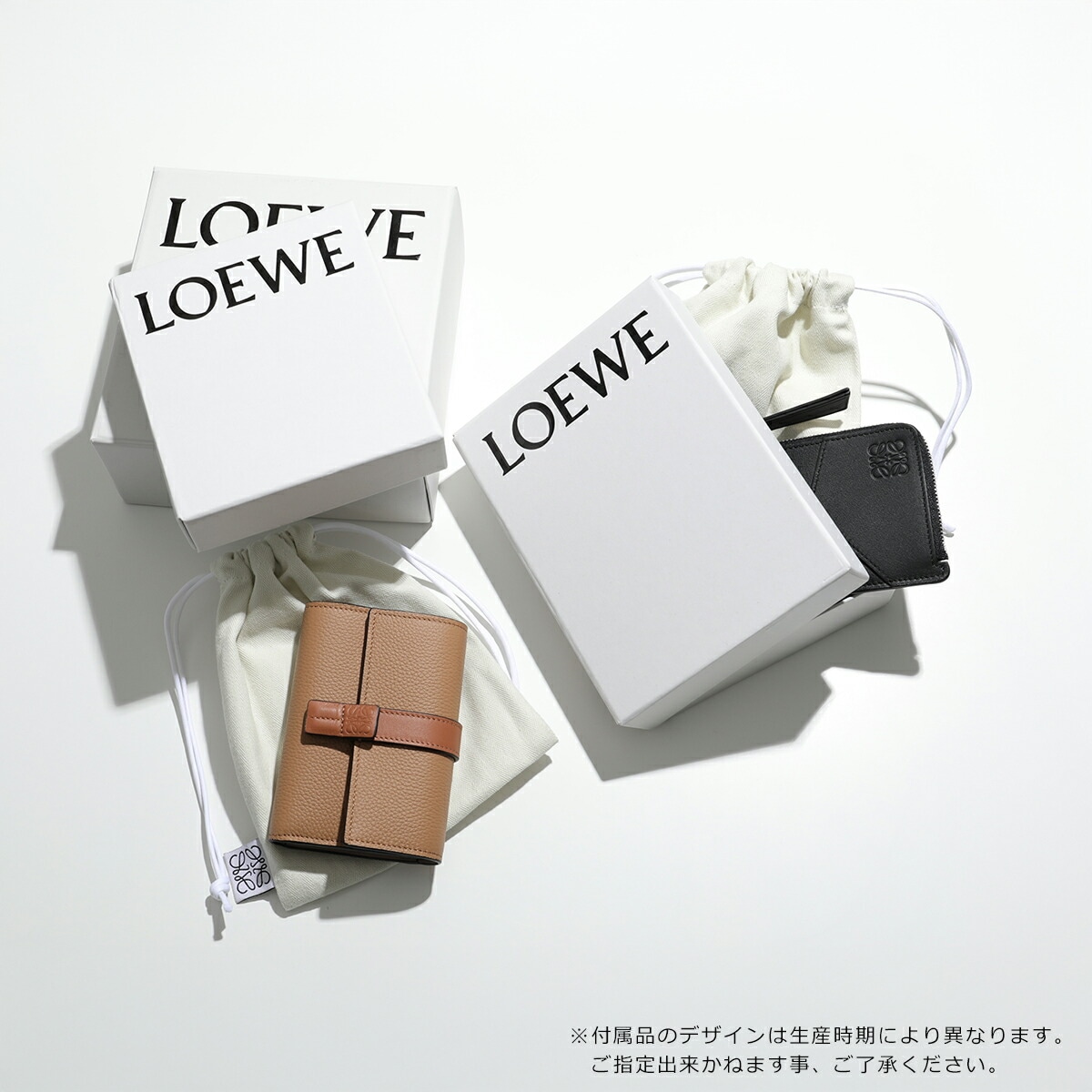 LOEWE ロエベ フラグメントケース CLE0Z40X01 レディース レザー コインケース カードケース パスケース エンボスロゴ 1100/BLACK