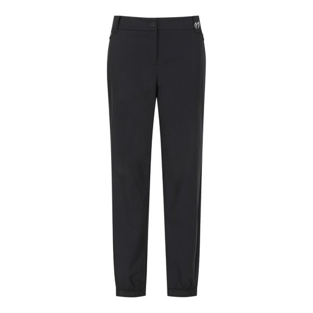 [マスターバニー] レディースロゴバンディングストレッチジョガーパンツ