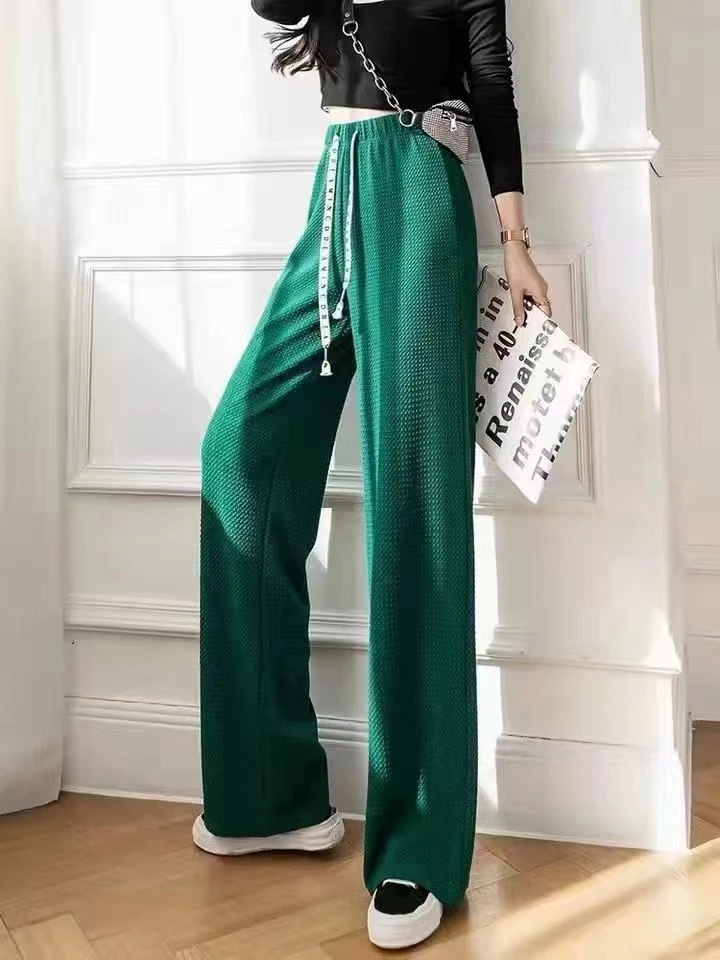 【1つ買うと10つ無料】スラックスパンツ リラックス 韓国ファッションコーデュロイ ゆったり トレンド スラックス おしゃれ 無地 カジュアル パンツ シンプル レディース ワイドパンツ ワイドレッグ