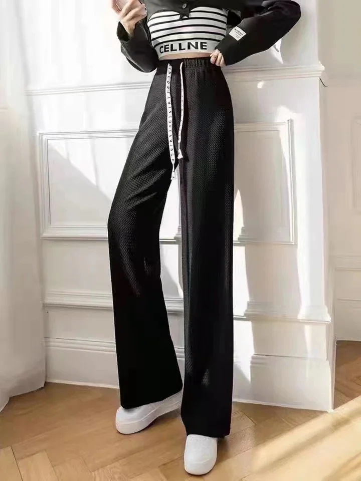 【1つ買うと10つ無料】スラックスパンツ リラックス 韓国ファッションコーデュロイ ゆったり トレンド スラックス おしゃれ 無地 カジュアル パンツ シンプル レディース ワイドパンツ ワイドレッグ