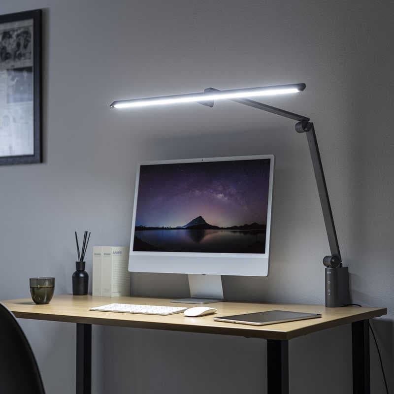 サンワサプライ　クランプ固定式LEDデスクライト　LED-DESK2GM