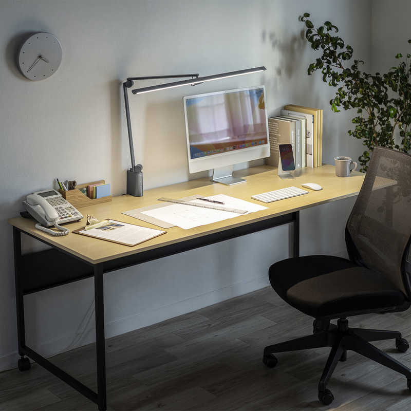 サンワサプライ　クランプ固定式LEDデスクライト　LED-DESK2GM