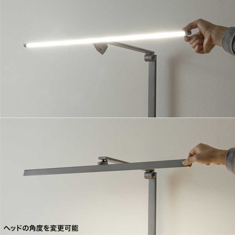 サンワサプライ　クランプ固定式LEDデスクライト　LED-DESK2GM