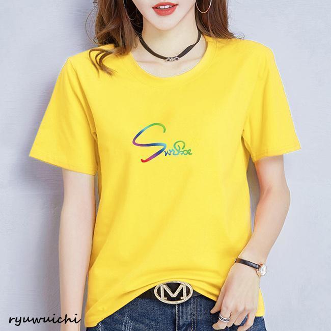 tシャツ 夏新作 _b 半袖 ゆったり レディース カットソー ス 無地 シンプル おしゃれ カ tシャツ 夏新作 _b 半袖 ゆったり レディース カットソー ス 無地 シンプル おしゃれ カ