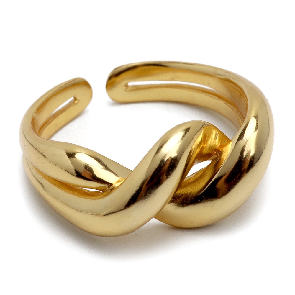 925 シンプルだけどぷっくりしたフォルムが印象的なリング [cr544]