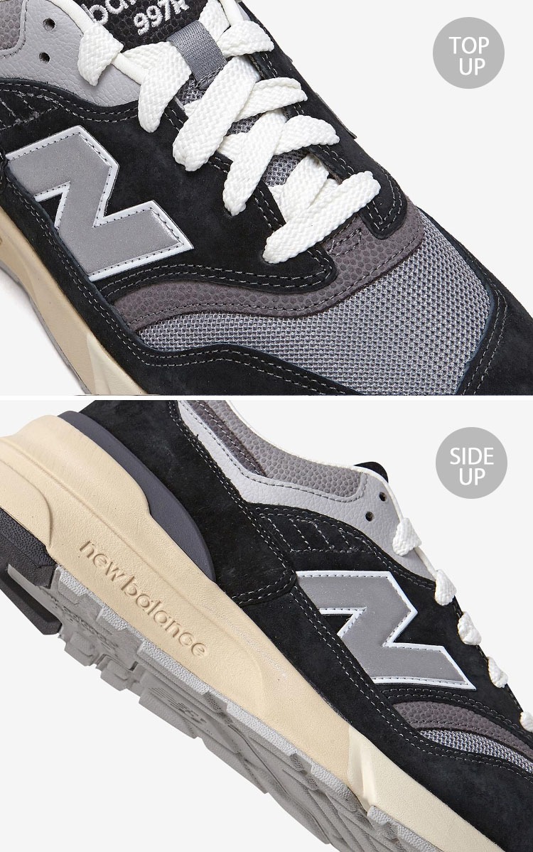 U997RHC スニーカー NBスニーカー GRAY シューズ 997シリーズ 997R スエード スウェード ブラック グレー レトロデザイン メンズ レディース 男性用 女性用