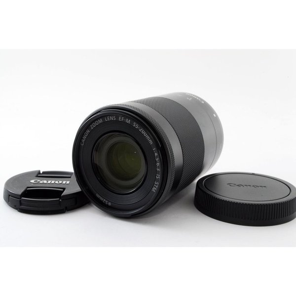 中古】キヤノン Canon EF-M 55-200mm F4.5-6.3 IS STM 美品 望遠