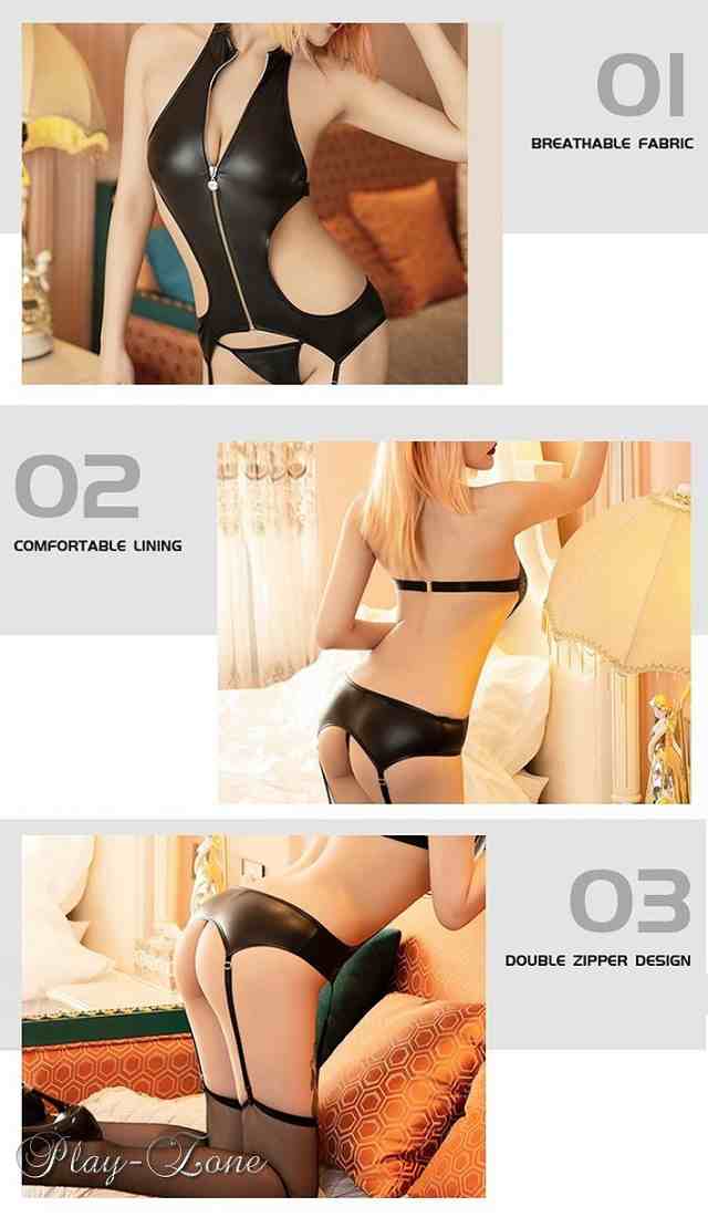 セクシー ランジェリー ガーター ビスチェ スリーインワン ボンテージ コスプレ 仮装 セクシー コスチューム 3点セット ストッキング セット フェイクレザー A195 セクシー ランジェリー ガーター ビスチェ スリーインワン ボンテージ コスプレ 仮装 セクシー コスチューム 3点セット ストッキング セット フェイクレザー A195