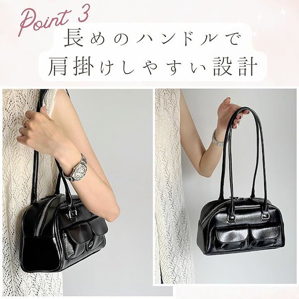プラダ　横長バッグ　がま口 ハンドバッグ ミニボストン 肩掛け プラダ 横長バッグ がま口 ハンドバッグ ミニボストン 肩掛け