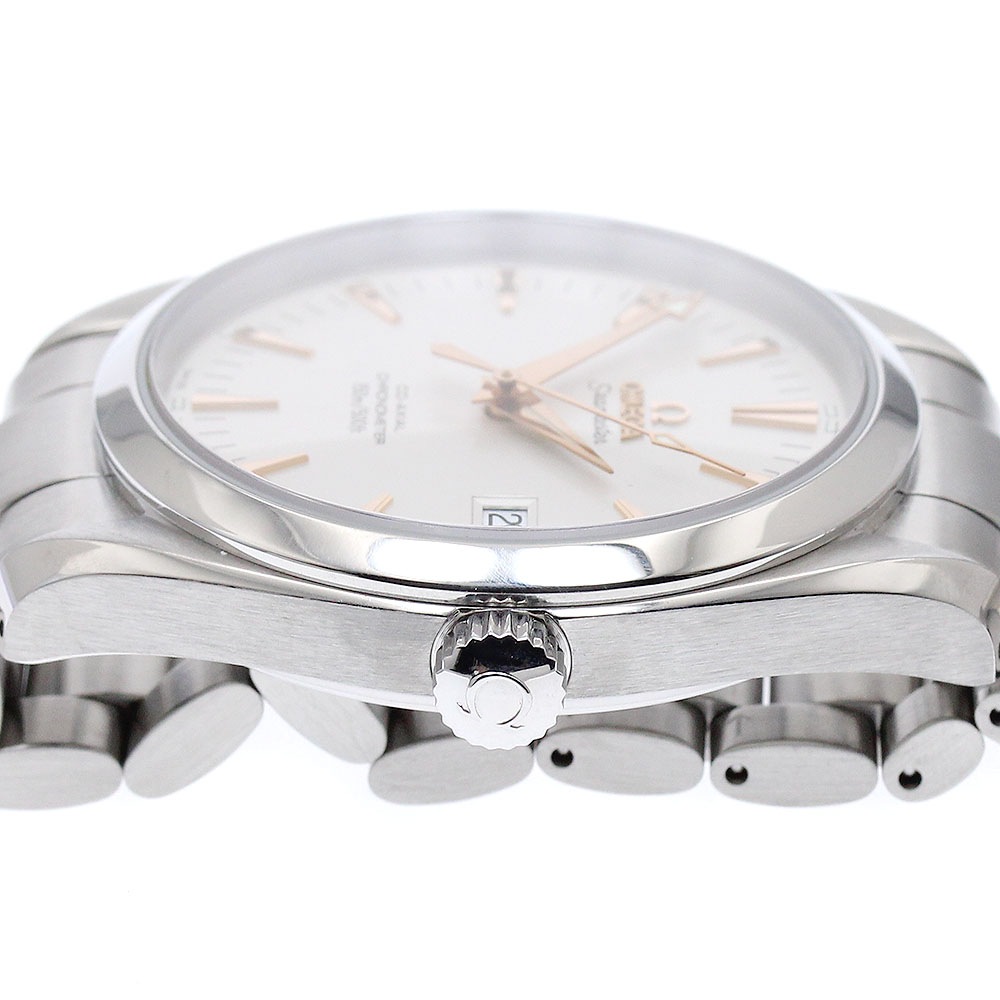 オメガ OMEGA 2503.34 シーマスター アクアテラ コーアクシャル デイト 自動巻き メンズ 良品 保証書付き_898802【中古】 オメガ OMEGA 2503.34 シーマスター アクアテラ コーアクシャル デイト 自動巻き メンズ 良品 保証書付き_898802【中古】