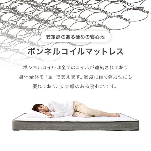 ボンネルコイルマットレス セミダブルサイズ 圧縮ロール梱包 清潔 コンパクト ボンネルコイルマットレス セミダブルサイズ 圧縮ロール梱包 清潔 コンパクト