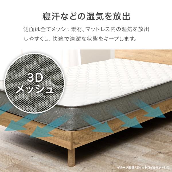 ボンネルコイルマットレス セミダブルサイズ 圧縮ロール梱包 清潔 コンパクト ボンネルコイルマットレス セミダブルサイズ 圧縮ロール梱包 清潔 コンパクト