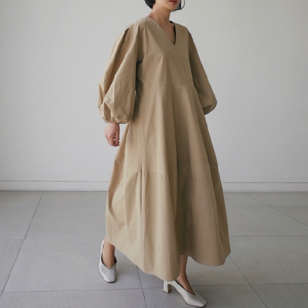 レディース ワンピース 長袖 バルーン袖 袖あり Vネック Aライン 切り替え バルーン 薄手 大人可愛い シンプル カジュアル 上品 おしゃれ レトロ こなれ感 ラフ 主役級 存在感 ナチュラル レディース ワンピース 長袖 バルーン袖 袖あり Vネック Aライン 切り替え バルーン 薄手 大人可愛い シンプル カジュアル 上品 おしゃれ レトロ こなれ感 ラフ 主役級 存在感 ナチュラル