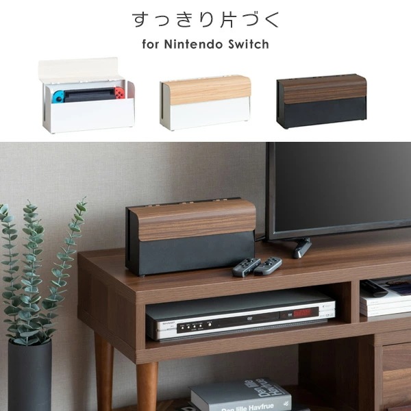 TEERゲーム機ケース 約幅28x奥行き9x高さ14cm ホワイト 完成品
