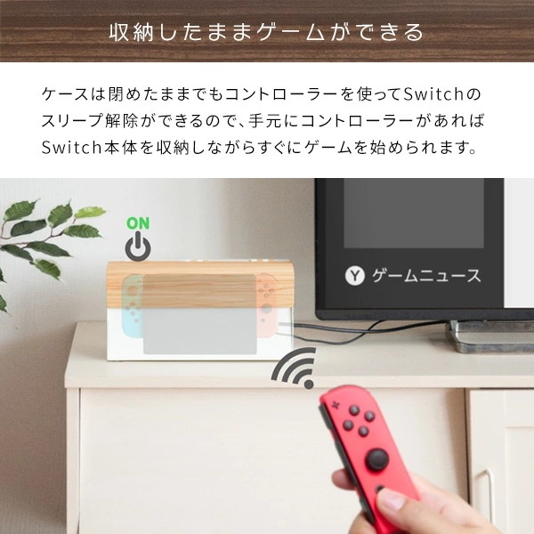 TEERゲーム機ケース 約幅28x奥行き9x高さ14cm ホワイト 完成品