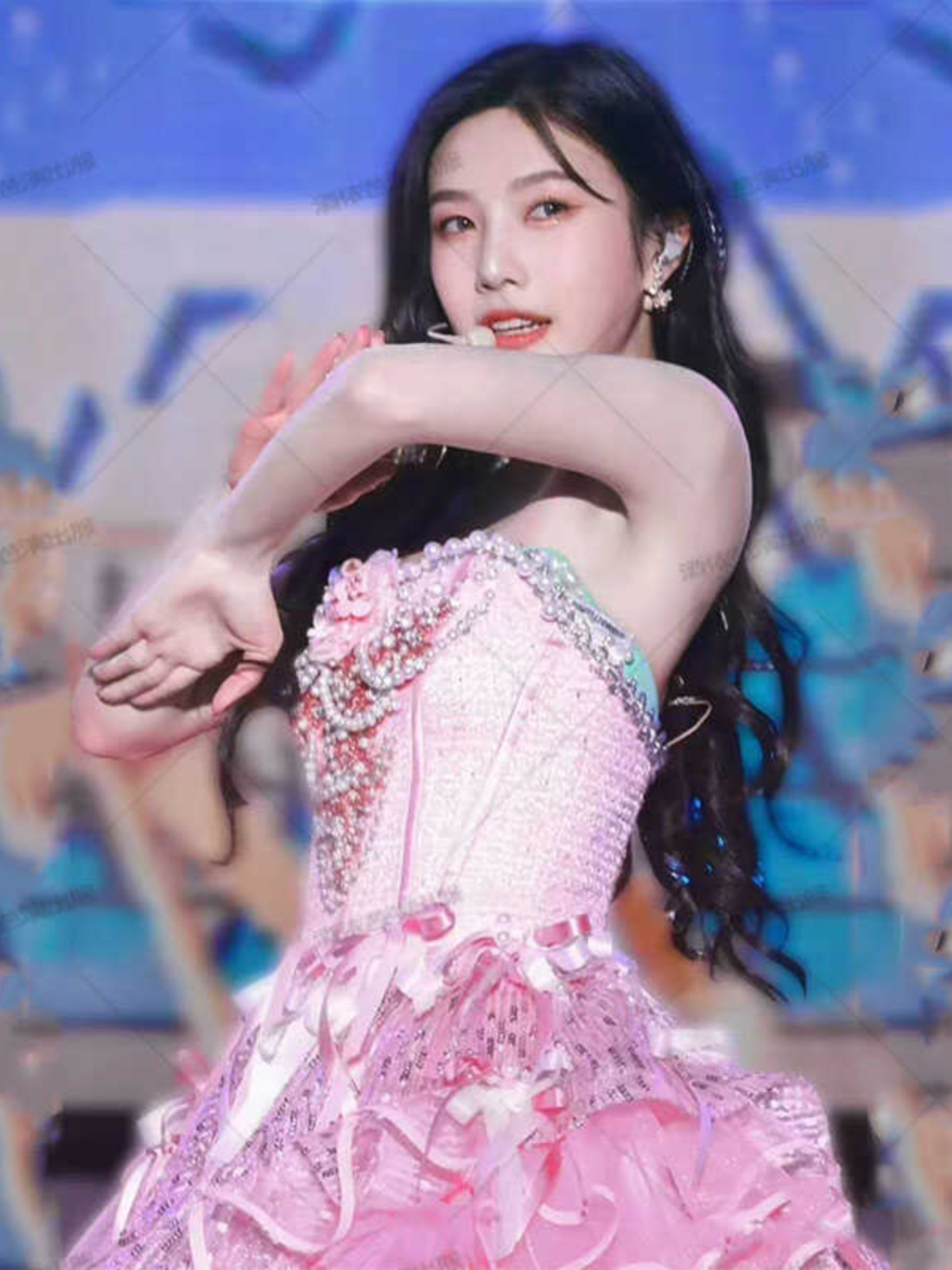 RedvelvetbaeJoo-hyunパフォーマンスコスチュームピンクkpopパフォーマンスコスチュームジャズダンス RedvelvetbaeJoo-hyunパフォーマンスコスチュームピンクkpopパフォーマンスコスチュームジャズダンス