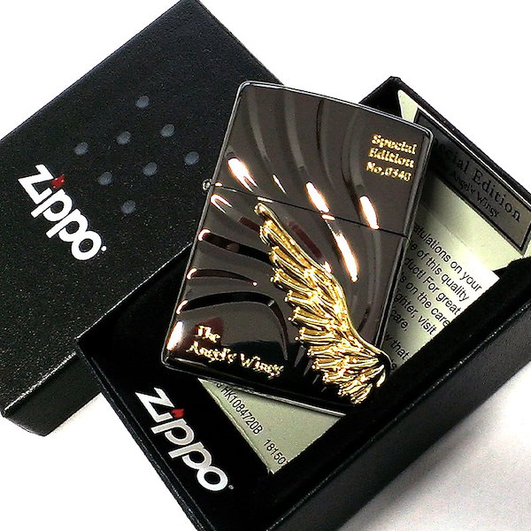 Qoo10] ジッポー ZIPPO ライター エンジェルウイング