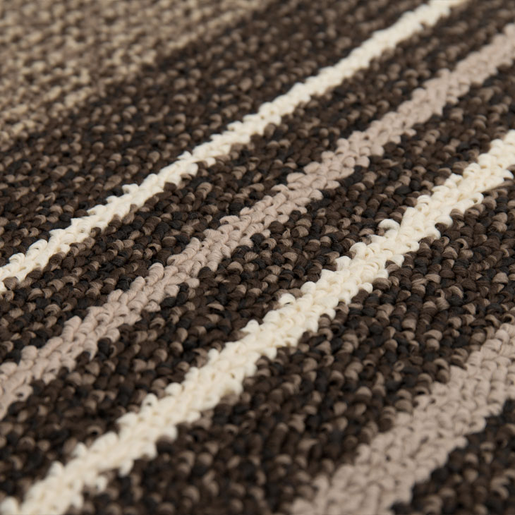 撥水ダイニングラグ 240×330cm ストライプ柄 撥水加工 防汚加工 抗菌・防ダニ加工 ラグ カーペット ラグマット ラグカーペット おしゃれ ダイニング リビング 日本製