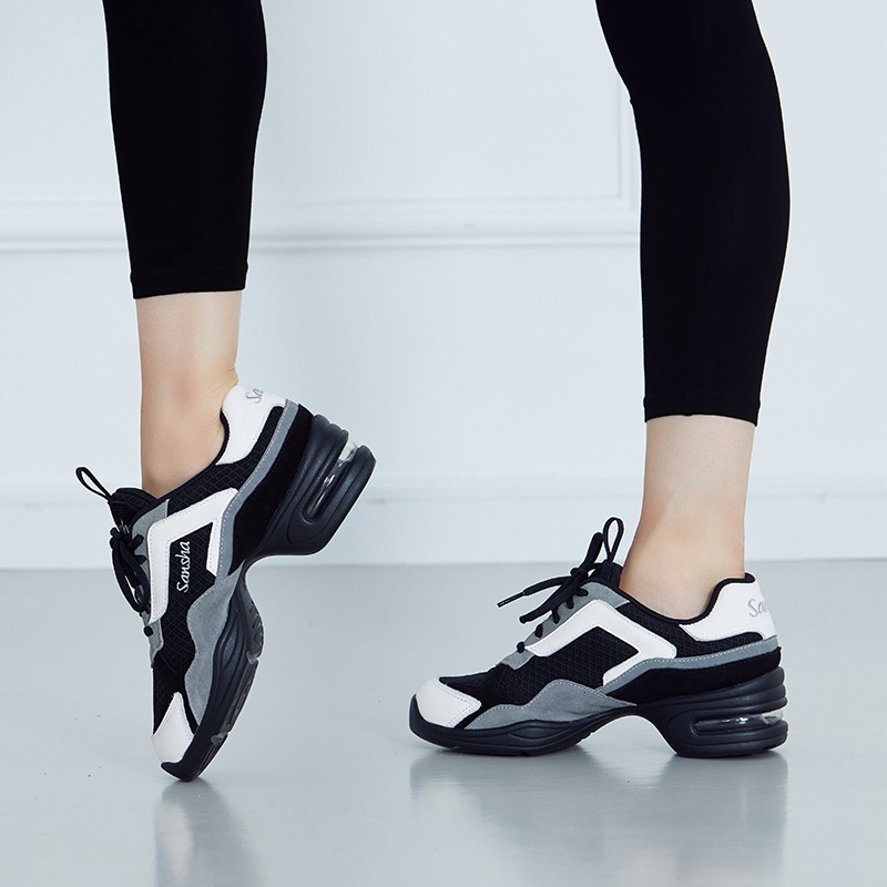 ダンススニーカー 本革 牛革 メッシュ ユニセックス レディース メンズ エアクッション ジャズ ズンバ モダン ヒップポップ H20Lco ダンススニーカー 本革 牛革 メッシュ ユニセックス レディース メンズ エアクッション ジャズ ズンバ モダン ヒップポップ H20Lco