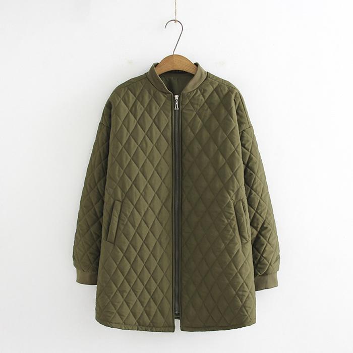 キルティングコート レディース 中綿コート 中綿 シンプル コート 綿服 アウター 中綿入り コート ロング丈