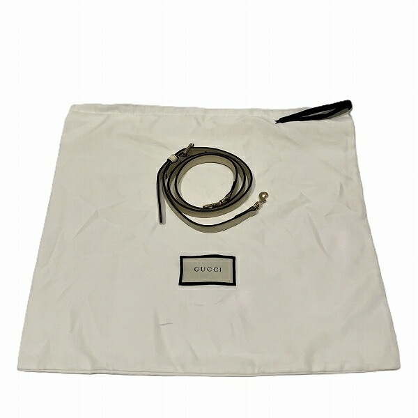 グッチ マイクロ シマ 449654 バッグ ハンドバッグ ショルダーバッグ レディース【中古】