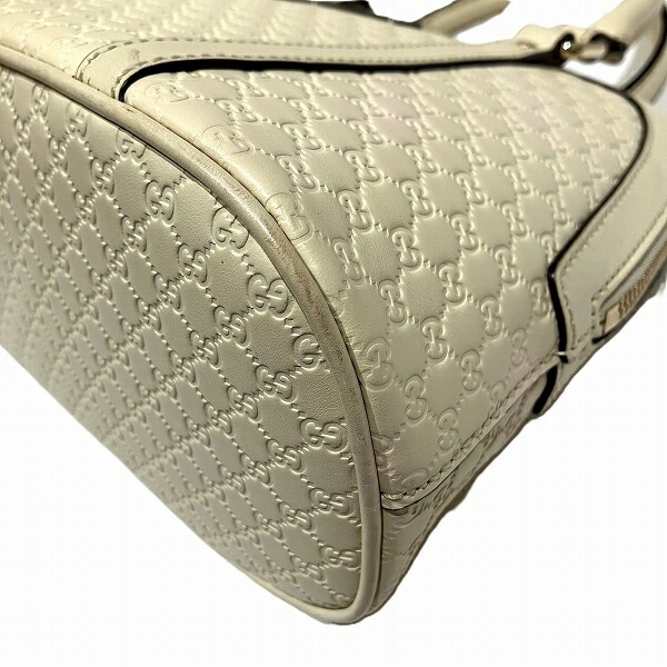 グッチ マイクロ シマ 449654 バッグ ハンドバッグ ショルダーバッグ レディース【中古】