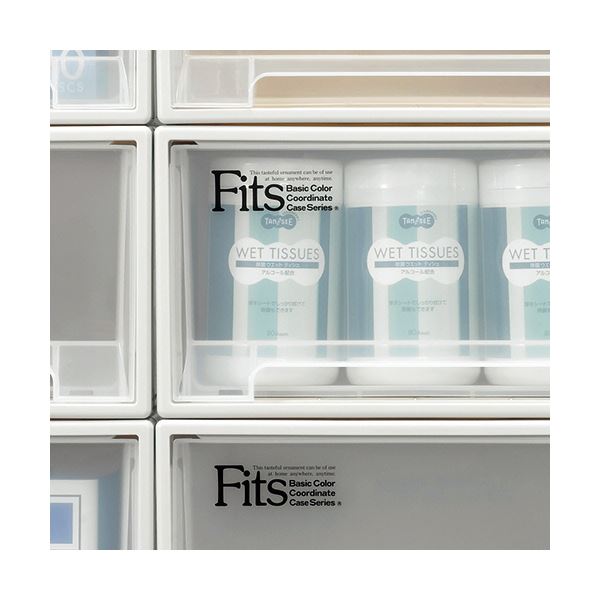 天馬 Fits フィッツケースクローゼット ワイドS-53 W440xD530xH180mm カプチーノ 1セット(5個) 天馬 Fits フィッツケースクローゼット ワイドS-53 W440xD530xH180mm カプチーノ 1セット(5個)