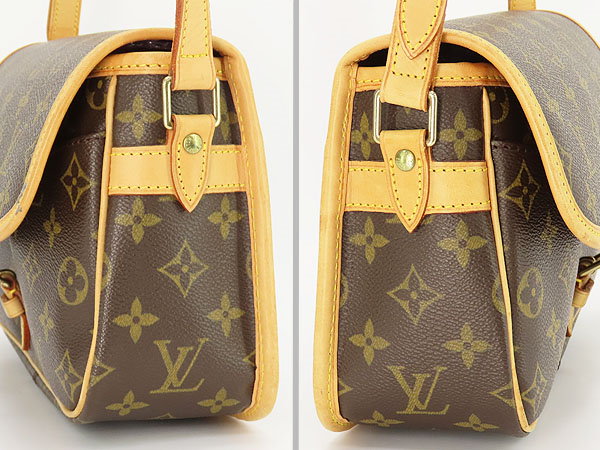 Qoo10] Louis Vuitton 美品ルイヴィトンモノグラムソローニュ斜め